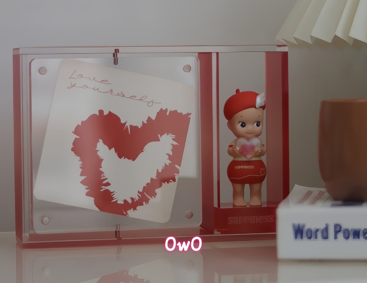 ソニーエンジェル SAPPINESS Love yourself series Sonny Angel SAPPINESS Love Yourself Heartbeat Red Figure Gift Box