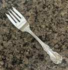 Reed And Barton Sterling Burgundy Salad Fork   6.5” L