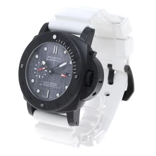 Panerai — Officine Panerai Submersible Luna Rossa PAM01039 47mm Carbon Fiber Watch #C1514