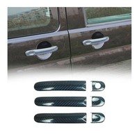 TüRgriff Blende Carbon FüR VW Multivan T5 2003-2015 3TüR Kohlefaser Blau