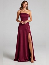 Showpo Find Your Tribe Satin Maxi Dress