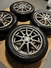 RC DESIGN 16” ALLOY WHEELS & TYRES 5X112 PCD 57.1 - VW CADDY GOLF TOURAN AUDI A3