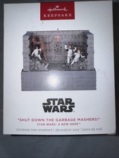 DISNEY Hallmark Star Wars    Shut Down The Garbage Mashers    A New Hope Christmas
