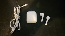 Apple AirPods 2nd Generation with Charging Case And Cord- White Tested Read Desc