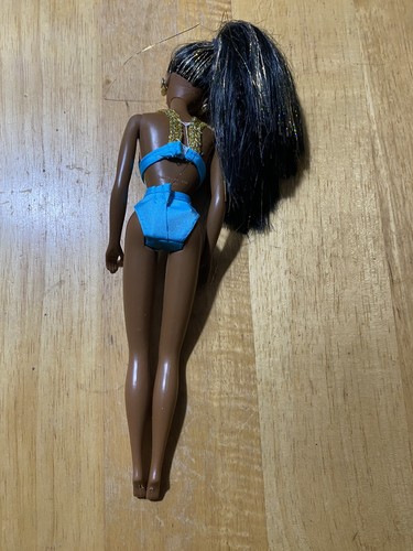 1996 Mattel Barbie African American "Christie" Splash 'n Color Puppe 12 Zoll - Bild 5 von 6