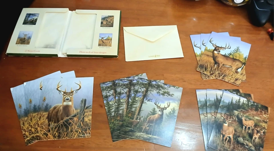 Leanin Tree 12 Note Cards By The Hautman Brothers - Image 4 of 4