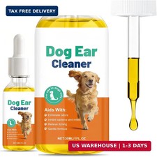 Ear Clear, Natural Dog Ear Cleaner and Infection Treatment for Dogs