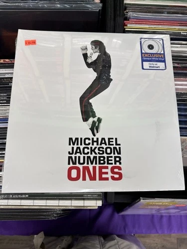 Michael Jackson - Number Ones - 2 LP Walmart Exc Opaque White Vinyl New Sealed