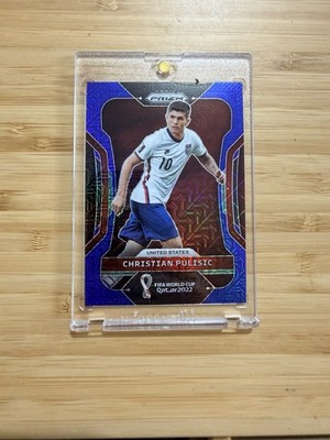2022 Panini Prizm World Cup Qatar #20 Christian Pulisic 1/75 Bookend Color Match