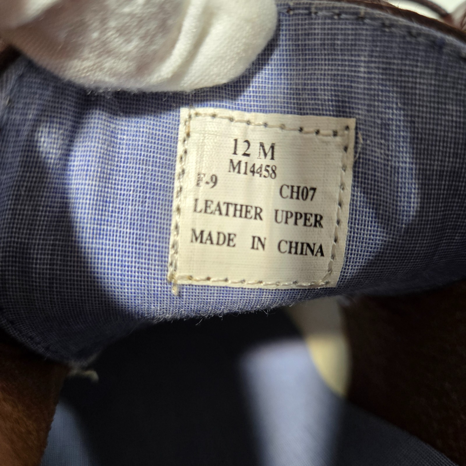 RARE Vintage 1985 TOMMY HILFIGUER Old Stock Brown Leather Oxford Shoes Men's 12M