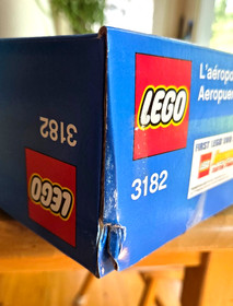 Lego 3182 city airport passenger airplane terminal building new sealed retired