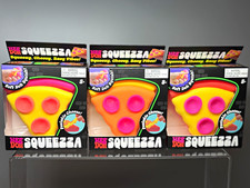 NeeDoh Squeezza Full Color Set 3pc Pink Yello...