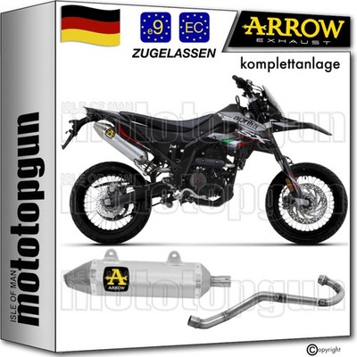 ARROW KOMPLETTANLAGE OP THUNDER ALUMINIUM APRILIA RX - SX 125 2021 21 2022 22