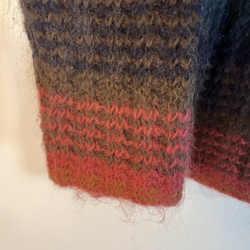 Paul Harris Design Mohair Blend Fuzzy Sweater Womens Sz Small PHD 90s - Picture 3 of 9