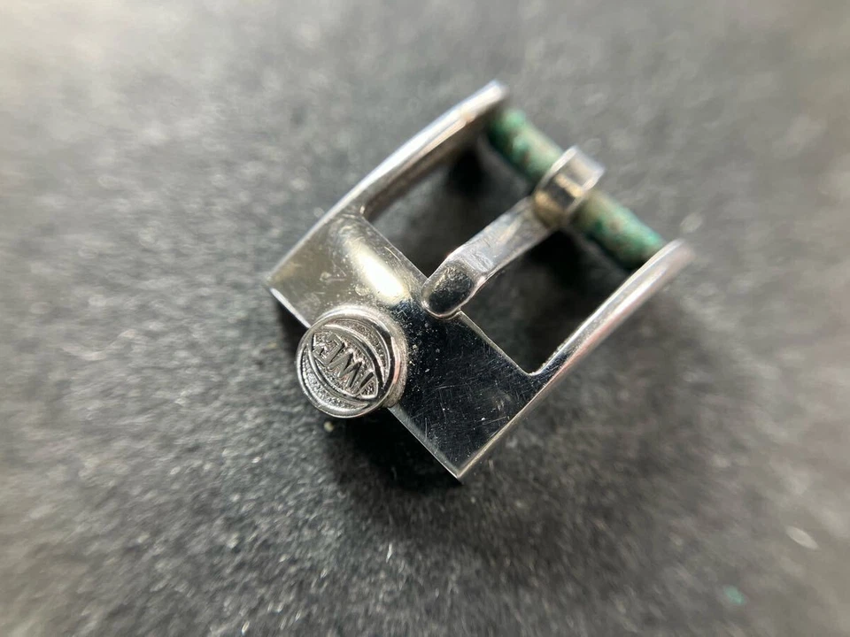 Genuino IWC Schaffhausen 9 mm Hebilla de pasador de colección Old International #507 Foto 3 de 3