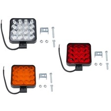 48w 16LED Travail Clair Pod Éclairage 4x4 Atv Camion Hors Route Tracteur 12v 24v