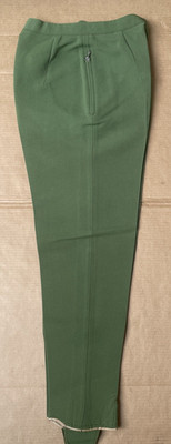 Vintage BOGNER / Neiman Marcus Green Ski Pants  Stirrups waist 24