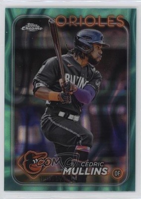 2024 Topps Chrome Aqua Lava Refractor /199 Cedric Mullins #82 1i3j