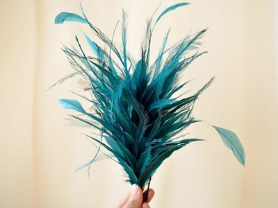 Gedrehtes Gans Hechel Feder Reittier Hut Millinery Fascinator Zum Selbermachen Royal Ascot 