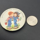 Love Makes The World Go Round Vintage Pin Button Pinback | eBay