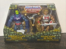 MOTU Classics Terror Claws Skeletor And Flying Fists He-Man