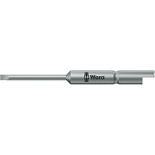 Image of Wera 800/9 C Slotted Screw Bit Halfmoon Drive, 3 x 44mm