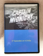 Captain Midnight 37 episodes on 4 DVDs