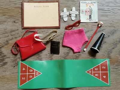Vintage Ideal TAMMY PEPPER Doll Lot Mixed Accessories 1960's Japan