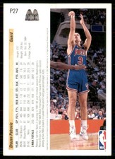 DRAZEN PETROVIC #P27 1992-93 Upper Deck New Jersey Nets NM