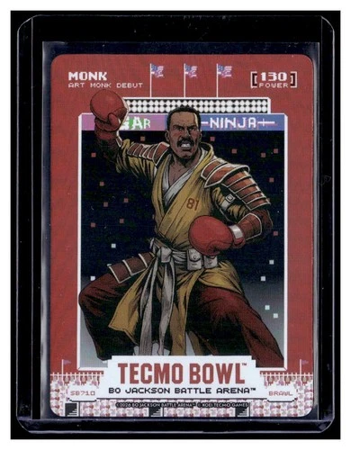 2026 Bo Jackson Battle Arena Tecmo Monk Brawl #SB710