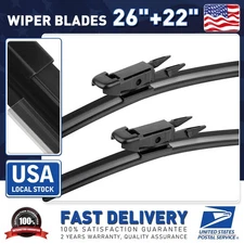 For 2010-2023 Ford Explorer Clear Advantage Windshield Wiper Blades Set 26"+22"