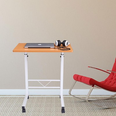 37.8 Chipboard And Steel Computer Desk Side Table