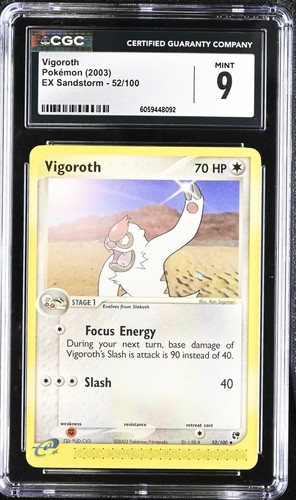 Vigoroth graded CGC 9 for sale on eBay