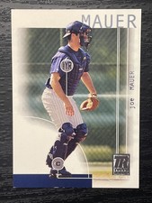2002 Topps Reserve Joe Mauer (RC) #150 (#695/999) Twins HOF ROOKIE