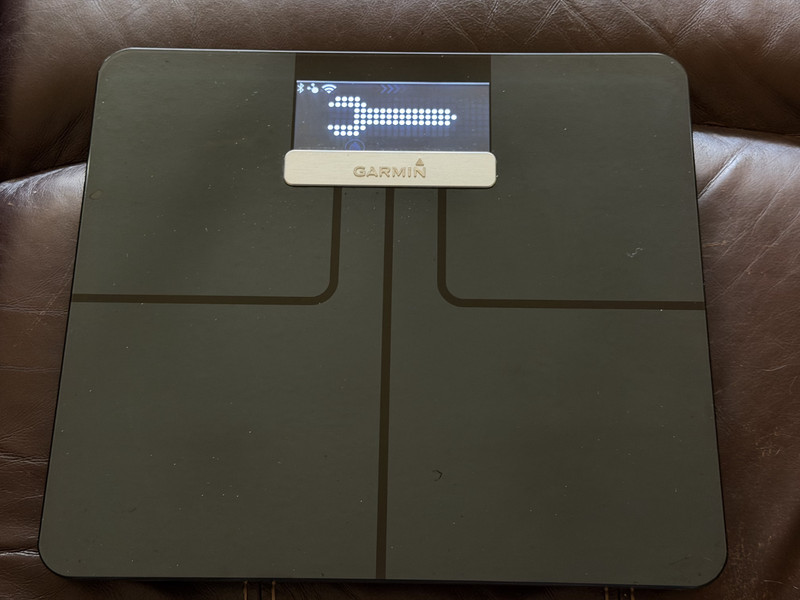 Garmin Index S1 Smart Scale WiFi Body Composition Track Up to 16 Users