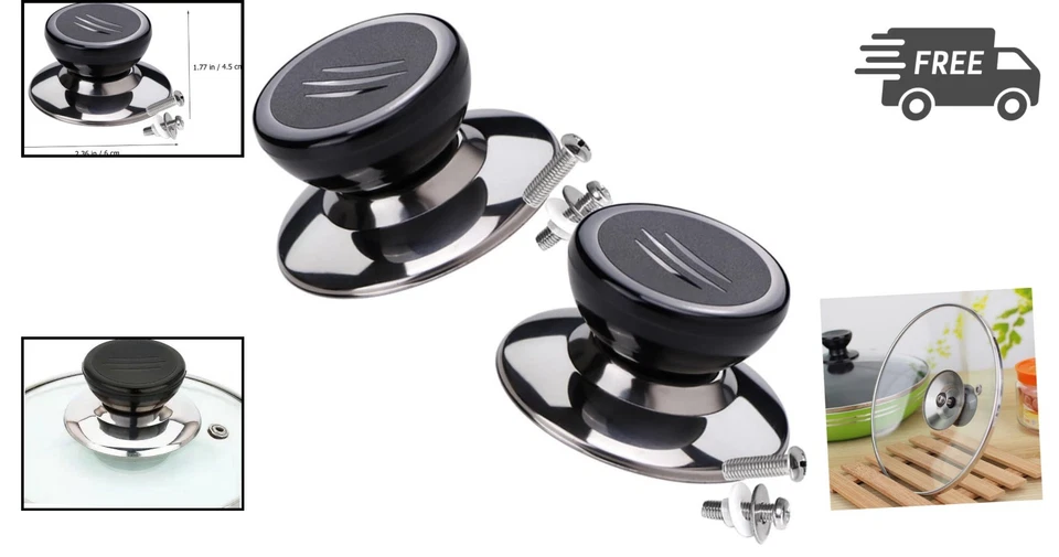 2pcs Magnalite Cookware Pot Handles - Replacement Handles & Knobs for Pot Cov... - Image 2 of 4