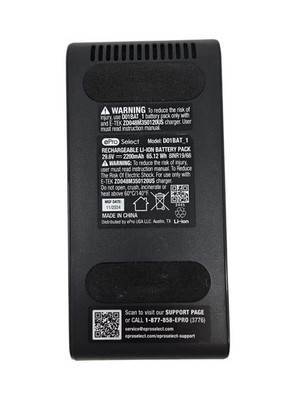 ePro Select D01BAT_1 Battery ONLY for EV2911RT Cordless Stick Vacuum 29.6V 