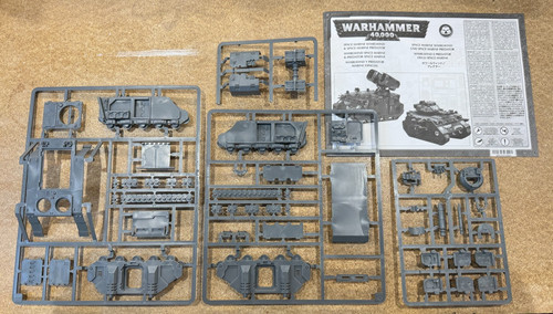 Warhammer 40k Space Marines Whirlwind Missile Tank on Sprue Complete