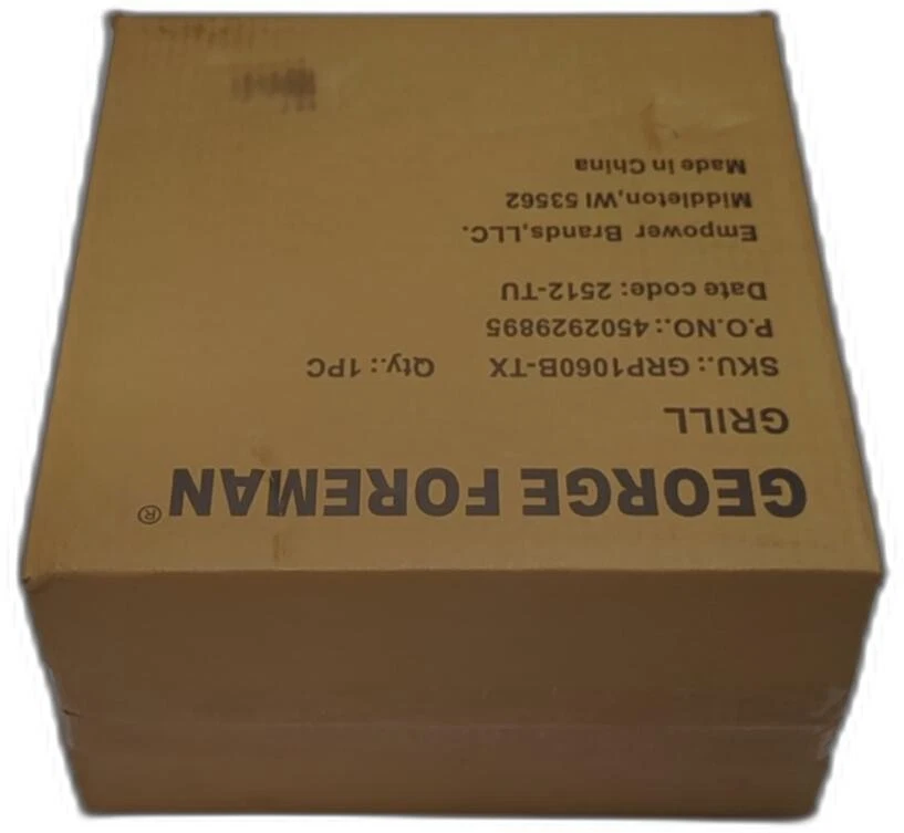 George Foreman 4-serving Removable Plate Electric Grill And Panini Press, George - Image 4 of 4