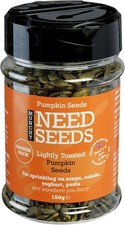 MUNCHY SEEDS Lightly Toasted Pumpkin Seeds 150g Nutty, Crunchy Seeds for Snacki