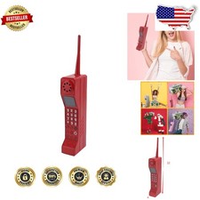 Retro Brick Cell Phone Ornament - Vintage 80s 90s Prop, Iron Decor