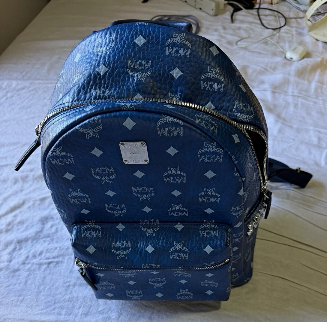 MCM Backpack Blue Bags & Handbags for Women for sale | eBay