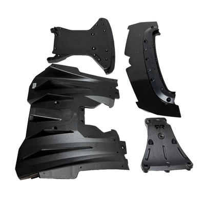 Arrma Limitless 8s 120 Diffuser Supports Splitter Bumper Skid Plate Brace 1/7
