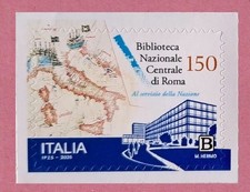 ITALIA 2026  Biblioteca Nazionale Centrale di Roma  FRANCOBOLLO SINGOLO