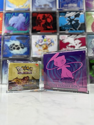 #ad Premium Acrylic Display Case Risers Pokemon Elite Trainer Booster Box Protection $129.99