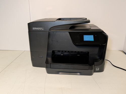 HP Officejet Pro 8710 All-In-One Color Inkjet Printer - Just Ran Out Of Ink 