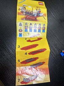 Vtg. LEGO Legoland Viking Voyager 6049 100% Complete w/ Minifigs Instruction A3