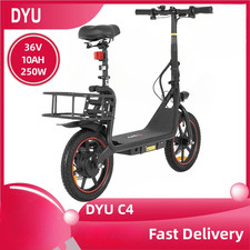 DYU C4 14 inch Folding Electric Scooter 250W 36V 10Ah E-Scooter Max 25km/h 42km