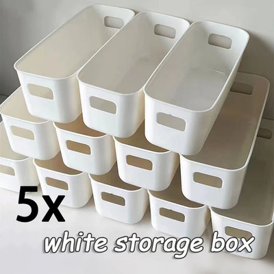 10Pcs Multifunctional Storage Box Durable Large-Capacity Desktop Storage Box Und