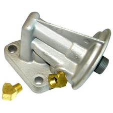 67-77 Gto Engine Oil Filter Housing Pressure Sending Unit Brass Elbow Gauges